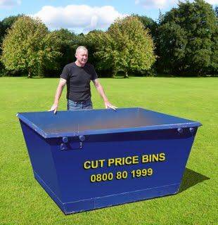 2m³ hardfill bin