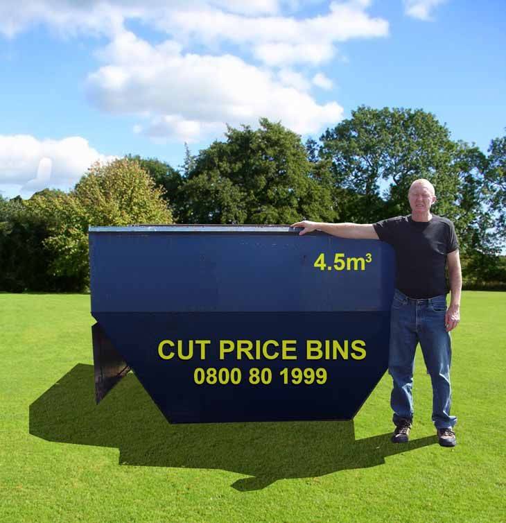 4.5m³ rubbish bin